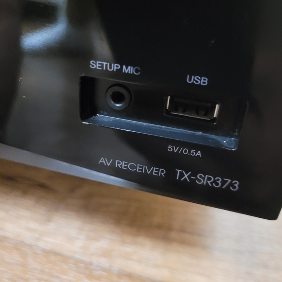 Onkyo TX-SR373 5.2 Channel Bluetooth AV Home Theater Receiver Tested Working - Picture 7 of 11